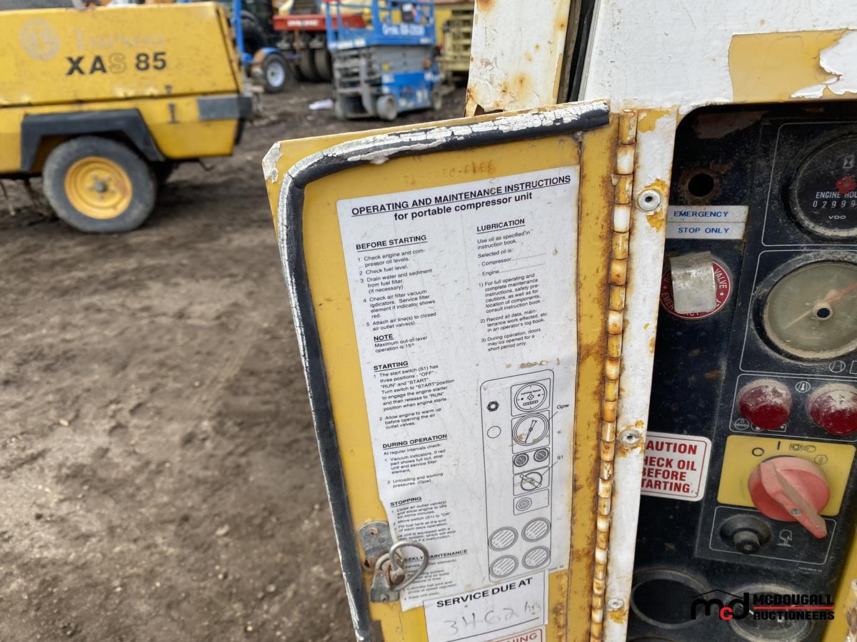 Atlas Copco XAS 96 Portable Air Compressor